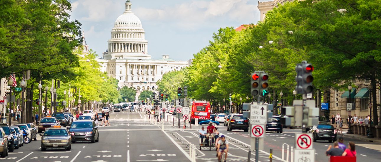 Pennsylvania Avenue and United States Capitol